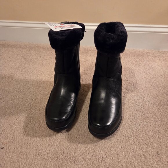 Leather boot with fur lining - Picture 7 of 12
